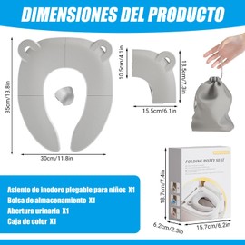 Asiento Entrenador Ba?o para Ni?os,siento Plegable
