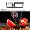 AINMEGE Knife Sharpeners, 2 Stage Best Knife Sharpener, 3-in-1 Quality