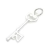21st Birthday Key sterling silver charm .925 x 1 Birthday