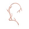 Reffeer Rhodium Plated Copper Cartilage Cuff Earring Non Piercing Wraps