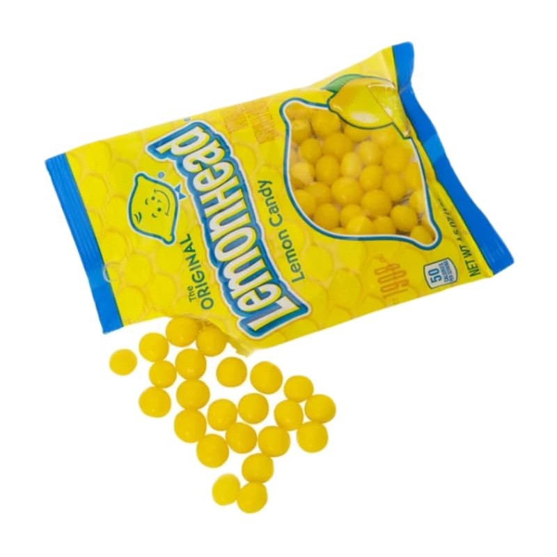 The Original Lemonhead Lemon Candies, (2 pack) - Classic and