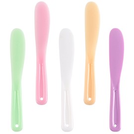 IWOWHERO 5Pcs Mixing Plates Stirring Rods for DIY Face Masks Durable Beauty Tools for Home Salon Use Smooth Application with