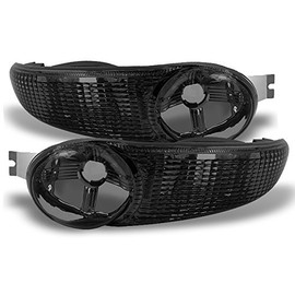 AKKON - For GMC Yukon Denali XL OE Replacement Smoke Bumper Signal Lights LH+RH Lamps