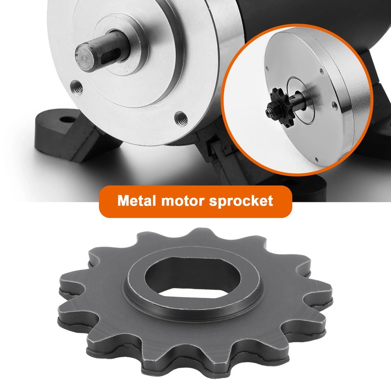 Briny River MY1020 25H 13T Metal Motor Sprocket Motor Sprocket
