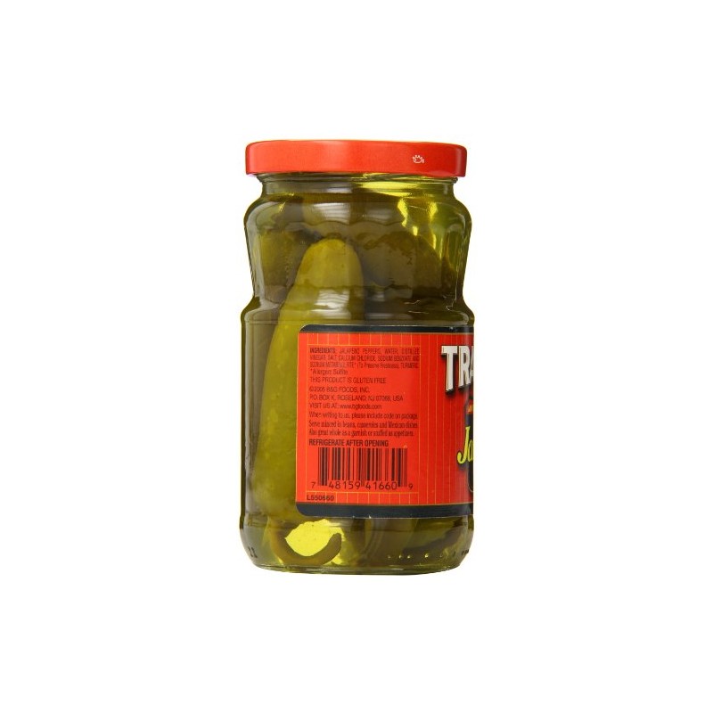 Trappey's Jalapeno Peppers Whole, 12 Ounce