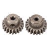 2Pcs RC Motor Gear Set Easy to Install M0.6 20T