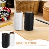 jojofuny 2pcs Stitching Thread: Waxed Polyester Cord for Leather Sewing