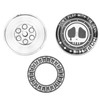 Fingertip Coin Toy Hand Rotation Coin Metal Rolling Bearing Magnetic