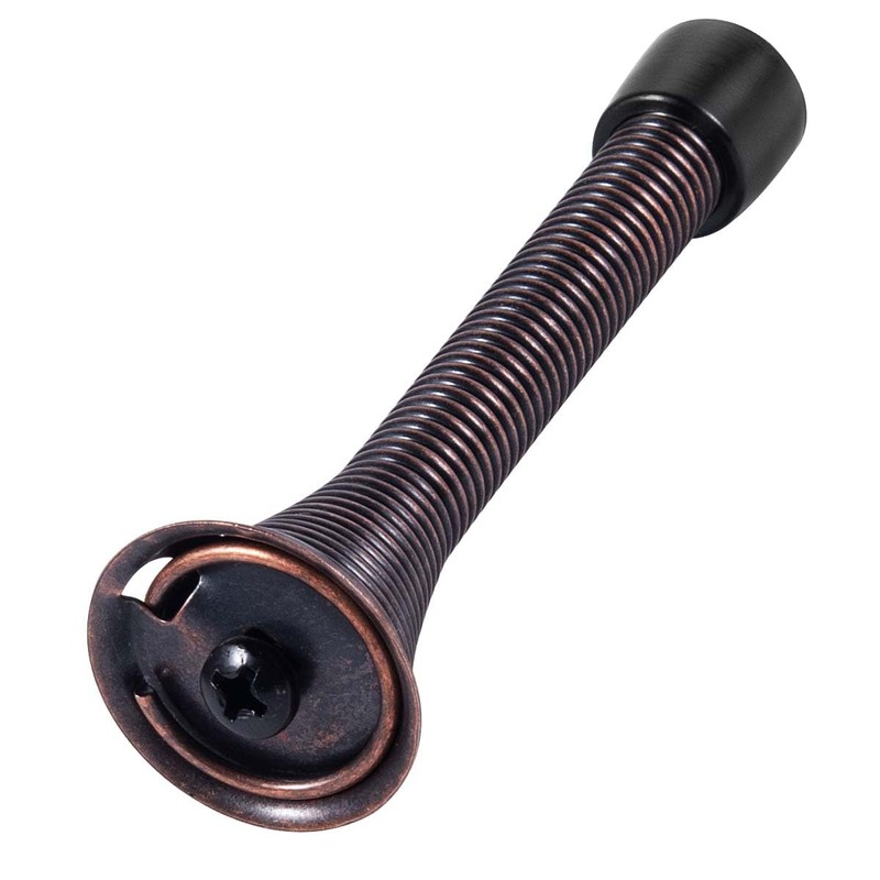 KISEER 12 Pack Spring Door Stops 3 1/4 Inch Flexible