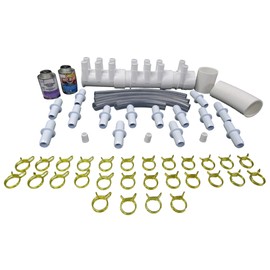 Manifold Hot Tub Spa Part 14 3/4" Outlets Glue and Coupler Kit Video How to