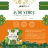 Jugo Verde Detox con Probióticos y Antioxidantes Sabor Natural con