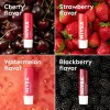 NIVEA Cuidado Labial, Bálsamo Labial Tintado afrutado Paquete Variedad, Cereza,
