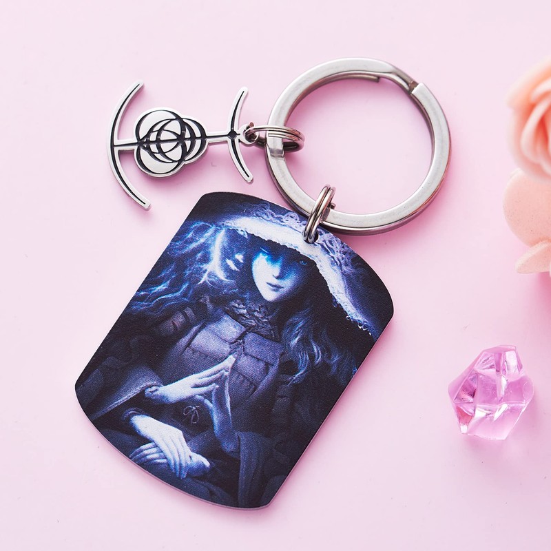 Melix Home Elden Ring Merch Ranni The Witch Keychain for