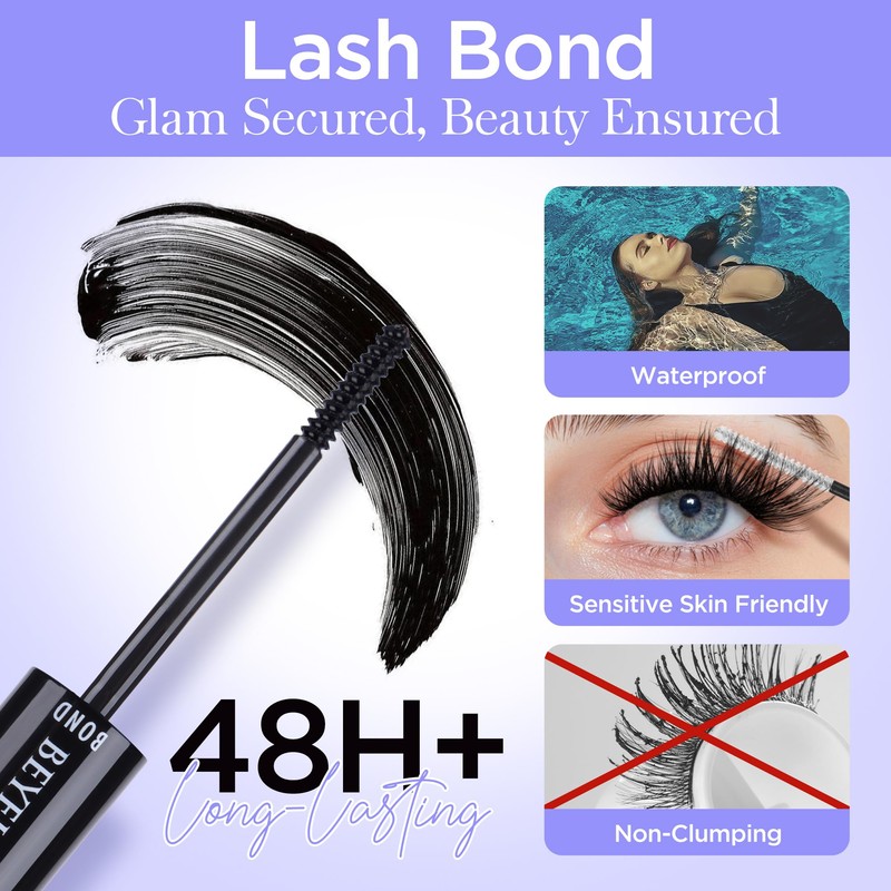 BEYELIAN Lash Bond and Remover, 2 in 1 Lash Glue