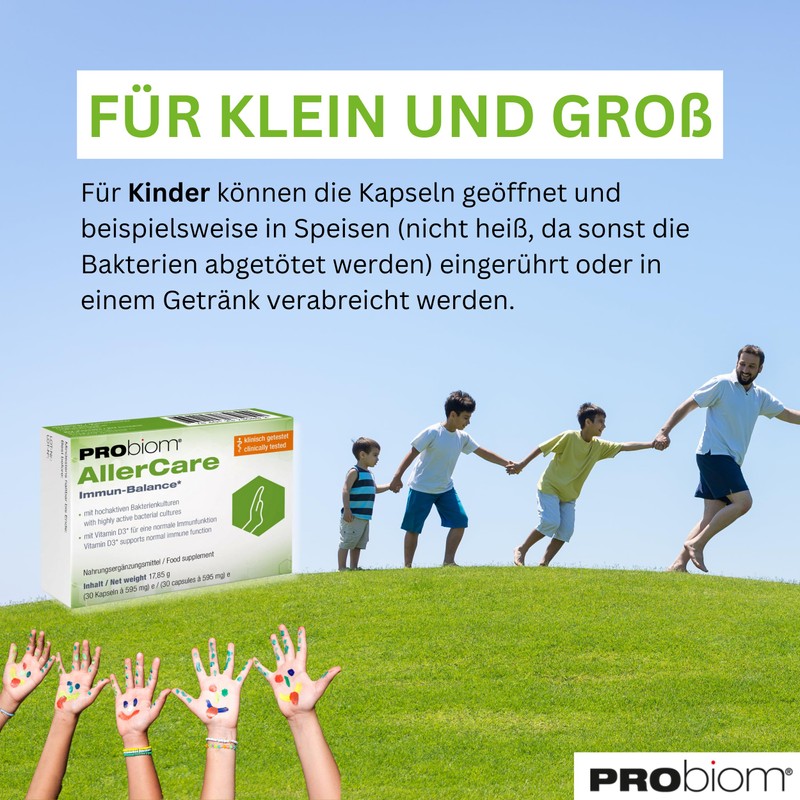 PRObiom AllerCare for Overreacting Immune System - Clinically Tested Bacterial