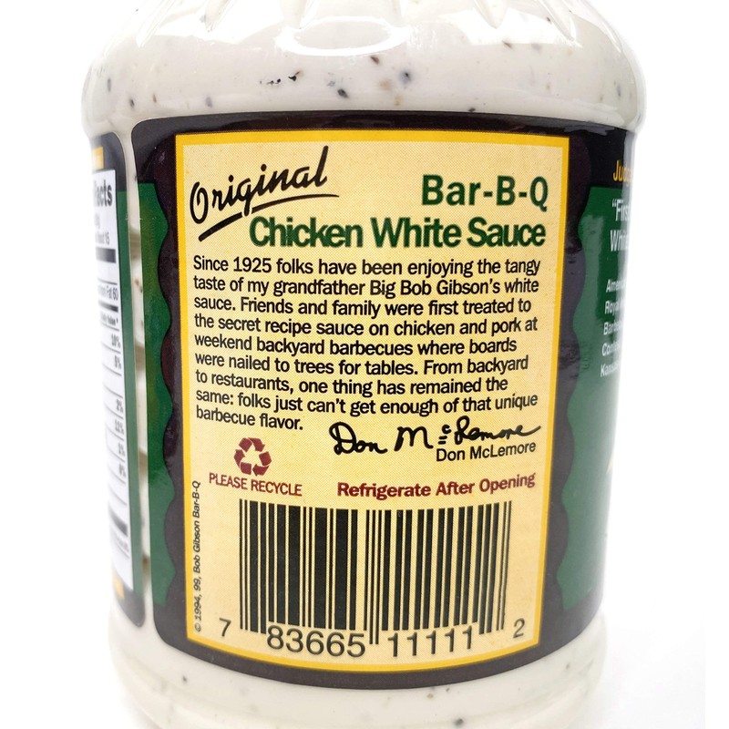 Big Bob Gibson Championship Red and White BBQ Sauce Bundle