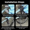 ZHYTUAL Bicycle Stand E-Bike Height Adjustable Side Stand Stable and
