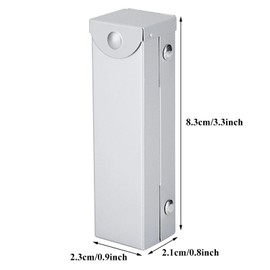 5pcs Metal Dice Set, Aluminium Alloy Dice with Metal Case 6 Sided Metal Dice Portable Dice for Tables Board Game, Poker Party (Rectangular)