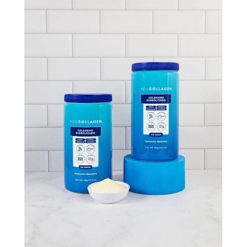 Colgeno Hidrolizado en Polvo Multiblue Goli con Biotina y Vitamina