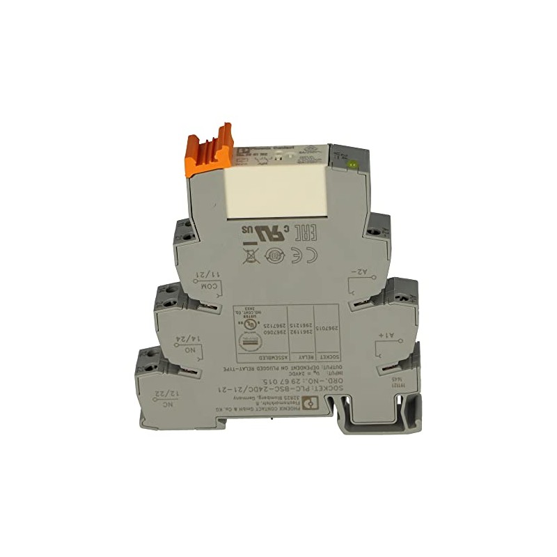 2967060 | Phoenix Relay Interface Module, PLC-RSC, 2 Changeover Contacts,