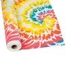 Fun Express Tie Dye Tablecloth Roll - Tie Dye Theme