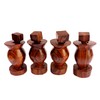 Pepper Mill Wood, Pepper Crusher. Jar Figure Ironwood Handmade for