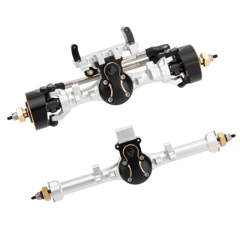 MEUS RACING 5mm ISO V2 SCX24 Axles with 3-Section CVD