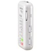 Ohm Electric AudioComm Radio with Sound Collector, White, RAD-PB01S-W 03-0962
