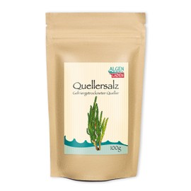 Algae Shop Swelling Salt - 100 g | Vegetables from the Sea | Salicornia as a Spice | Alternative for Salt | Vegan