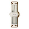 Tell DC100081 Door Closer fits doors up to 30" wide,