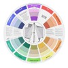 HOTWE Color Mixing Guides Wheel, 2 Pack Pigment Mixing Guide