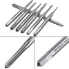 Bestgle Mini Tap Drill Set, 10 Piece Set, Chamfering Tap,