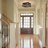 Farmhouse Flush Mount Ceiling Light,Deer Bear Rustic Kitchen Lighting Fixtures
