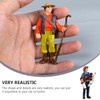 Toyvian Farmer Model Farm Mini People Figures Farm Farm Figure