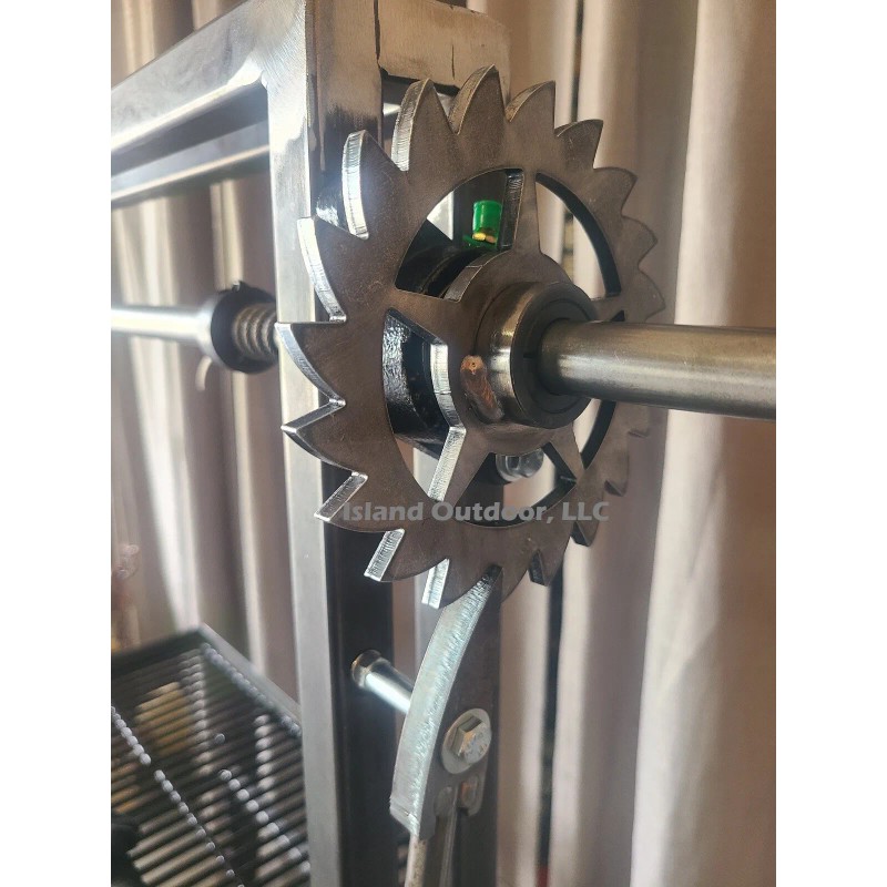 LavaLock® Ratchet & Paw Gear for Santa Maria grill clone