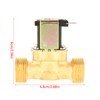 Cunyuer DC 12V 3/4 Inch Normally Closed Brass Electric Solenoid