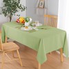 Hiasan Rectangle Tablecloth Waterproof 70 Inches Length, Dining Table Cover