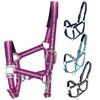 Adjustable Horse Headcollar, Training Halter, Heavy Duty Nylon Padded with