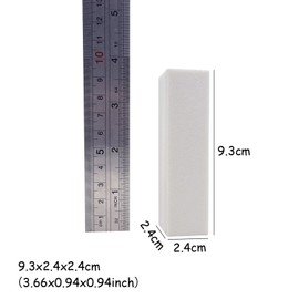 Honbay 10PCS White Nail Buffer Sanding Block Files Nail Art Tips Tool