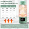 Qupite Portable Bottle Warmer for Travel,17oz Portable Milk Warmer for