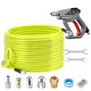 M MINGLE Sewer Jetter Kit for Pressure Washer 200 FT,