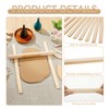 Belligern 10 Pack Pottery Rolling Pin Guides, 5 Sizes Wooden