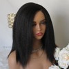 Wear And Go Glueless Wigs Kinky Straight Lace Front Wig