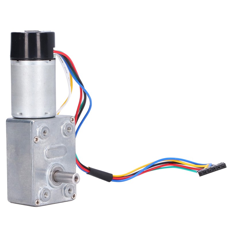 High Torsion Worm Gear Motor Full Metal Self Locking Encoder