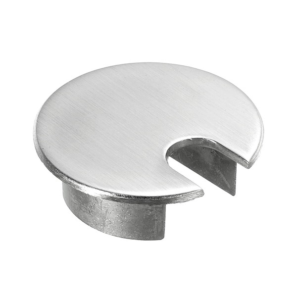 sourcing map Cable Hole Cover 1-3/8"(35mm) Zinc Alloy Desk Cable