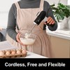 Kitchen in the box Cordless Rechargeable Hand Mixer for Kitchen,