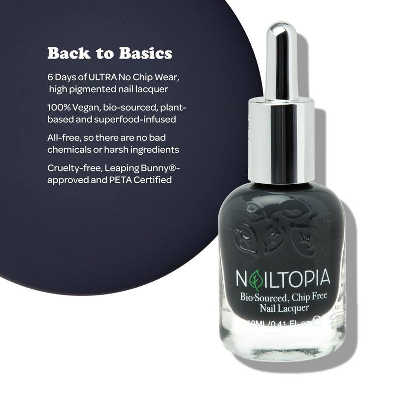 Nailtopia - Plant-Based Chip Free Nail Lacquer - Non Toxic,