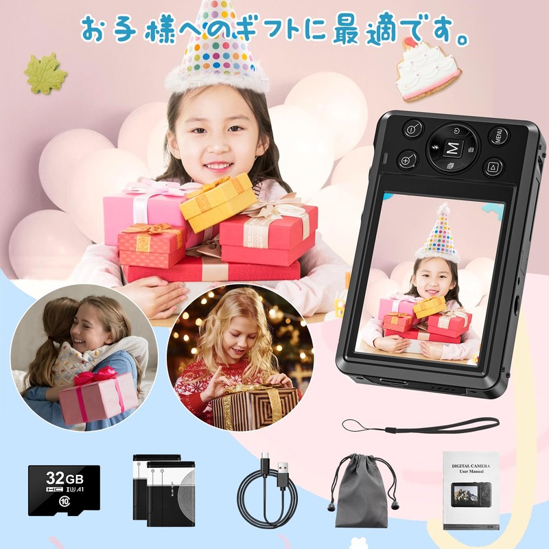 Digital Camera 4K Digital Camera, Compact Camera, 30 FPS 44