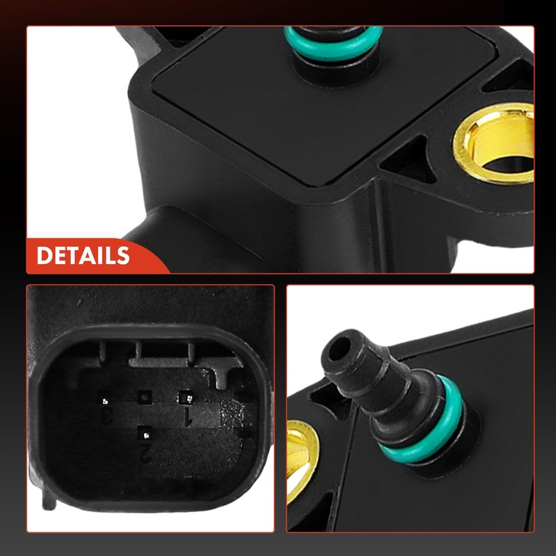 Frankberg Boost Pressure Sensor 4-Pin Compatible with C-Class W204 C200