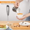 SIMPLETaste Milk Frother Handheld Battery Operated Electric Foam Maker, Drink